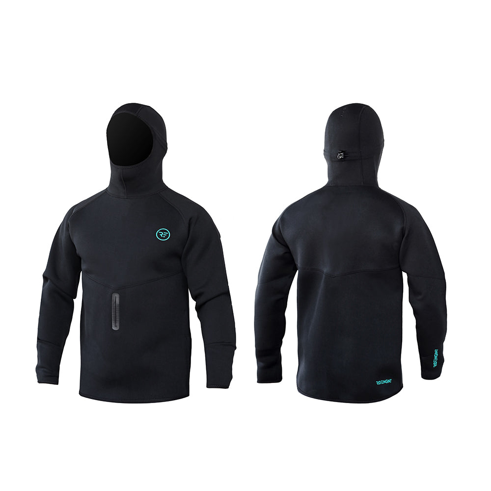 Ride Engine Performance Neoprene Hoodie - Black