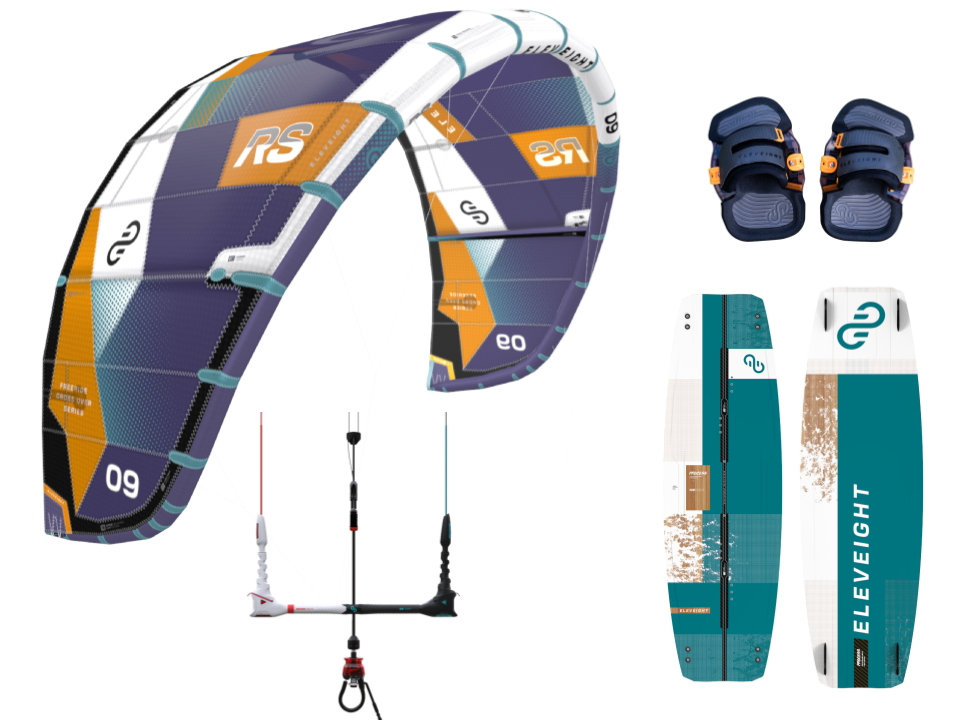 RS Cross Over Package – kite + bar + board + pads