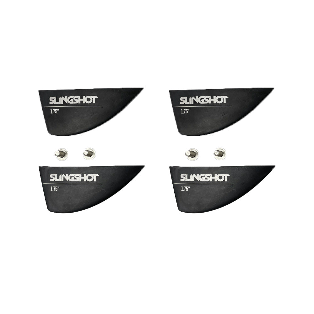 Twin Tip 1.75" Symmetrical Fin Set (4-pack)