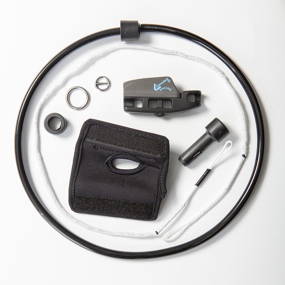 Sentry Clam Cleat Set + Flagging Line w/ TubeSlingshot Sports